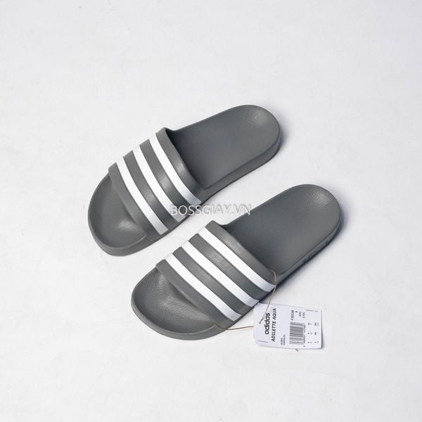  Adidas Adilette Slide Aqua Grey [ F35538 ] 