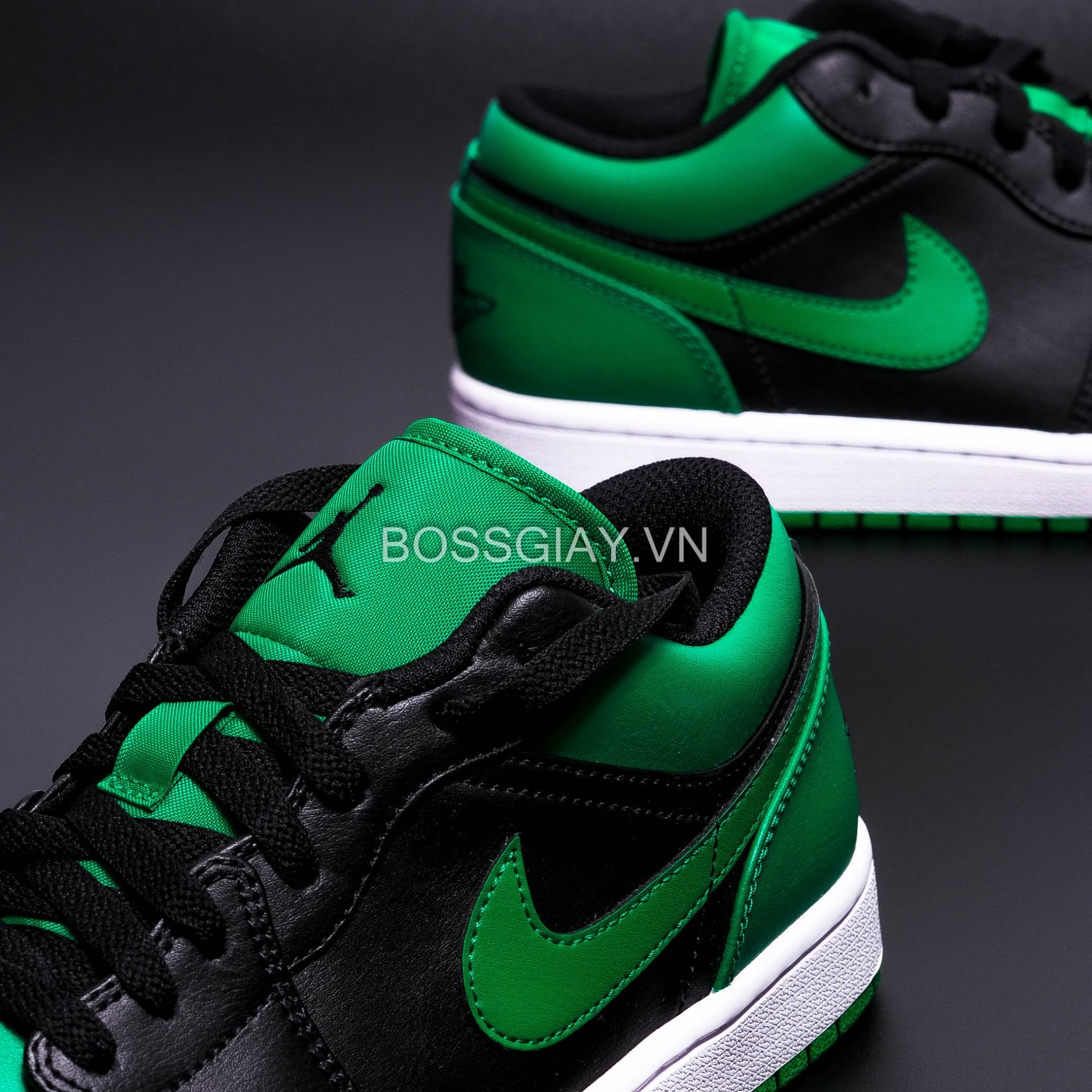  Nike Air Jordan 1 Low Lucky Green [ 553558-065 ] 