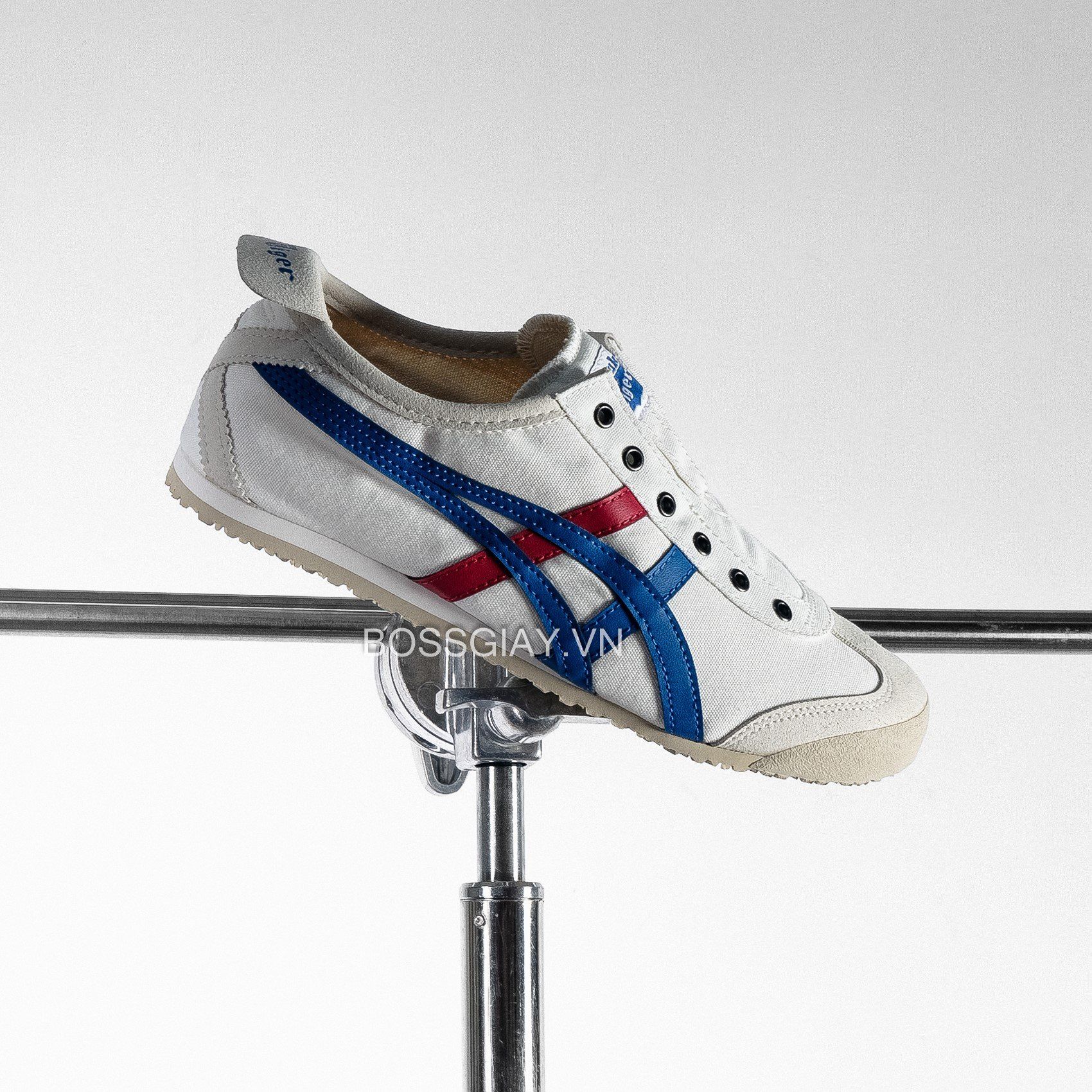  Onitsuka Tiger Mexico 66 Slip on  White Tricolor  1183A360-121 