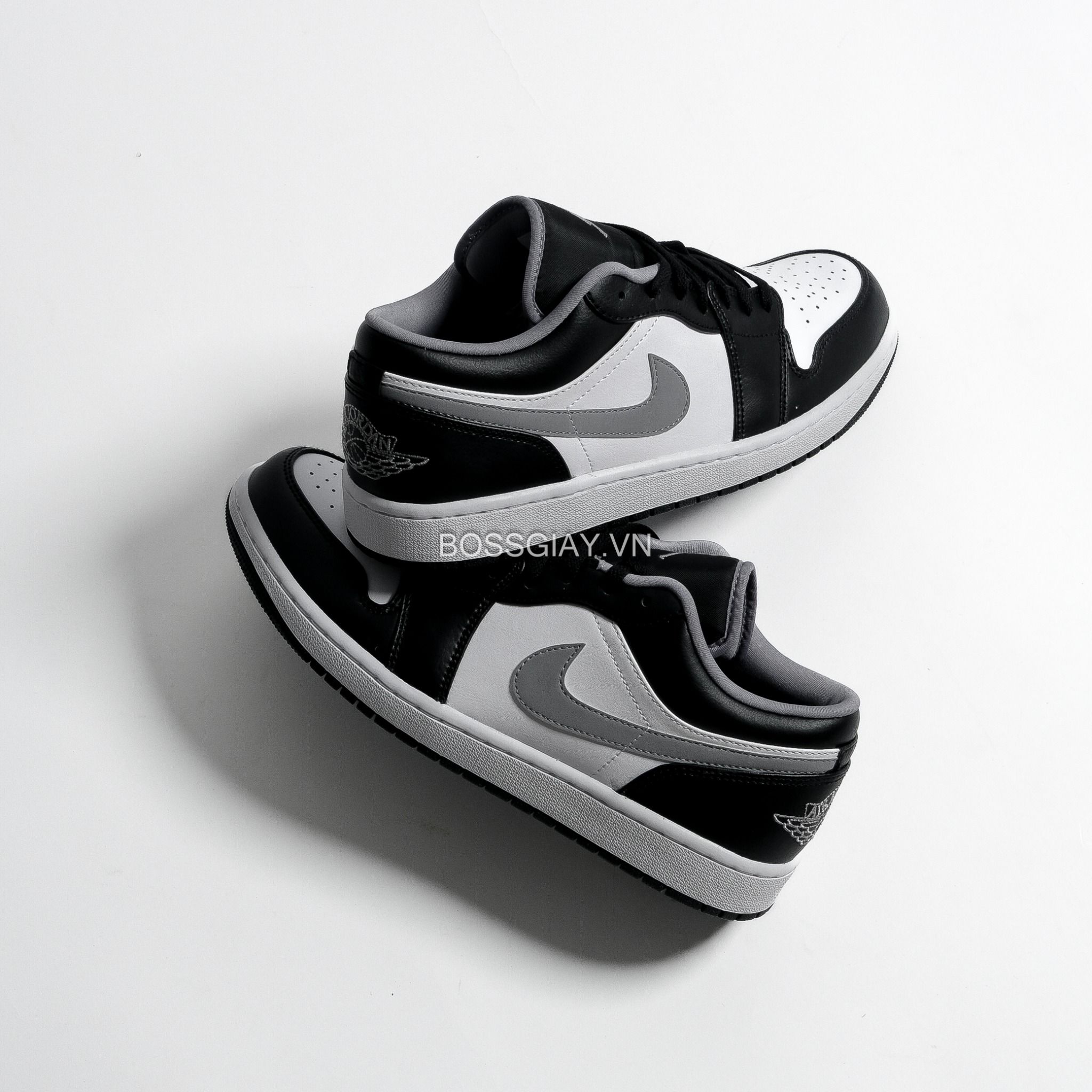  Nike Air Jordan 1 Low Smoke Grey V3 [ 553558 - 040 ] 