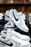  GIÀY Nike Air Jordan 1 Low Midnight Navy Neutral Grey 553558 146 