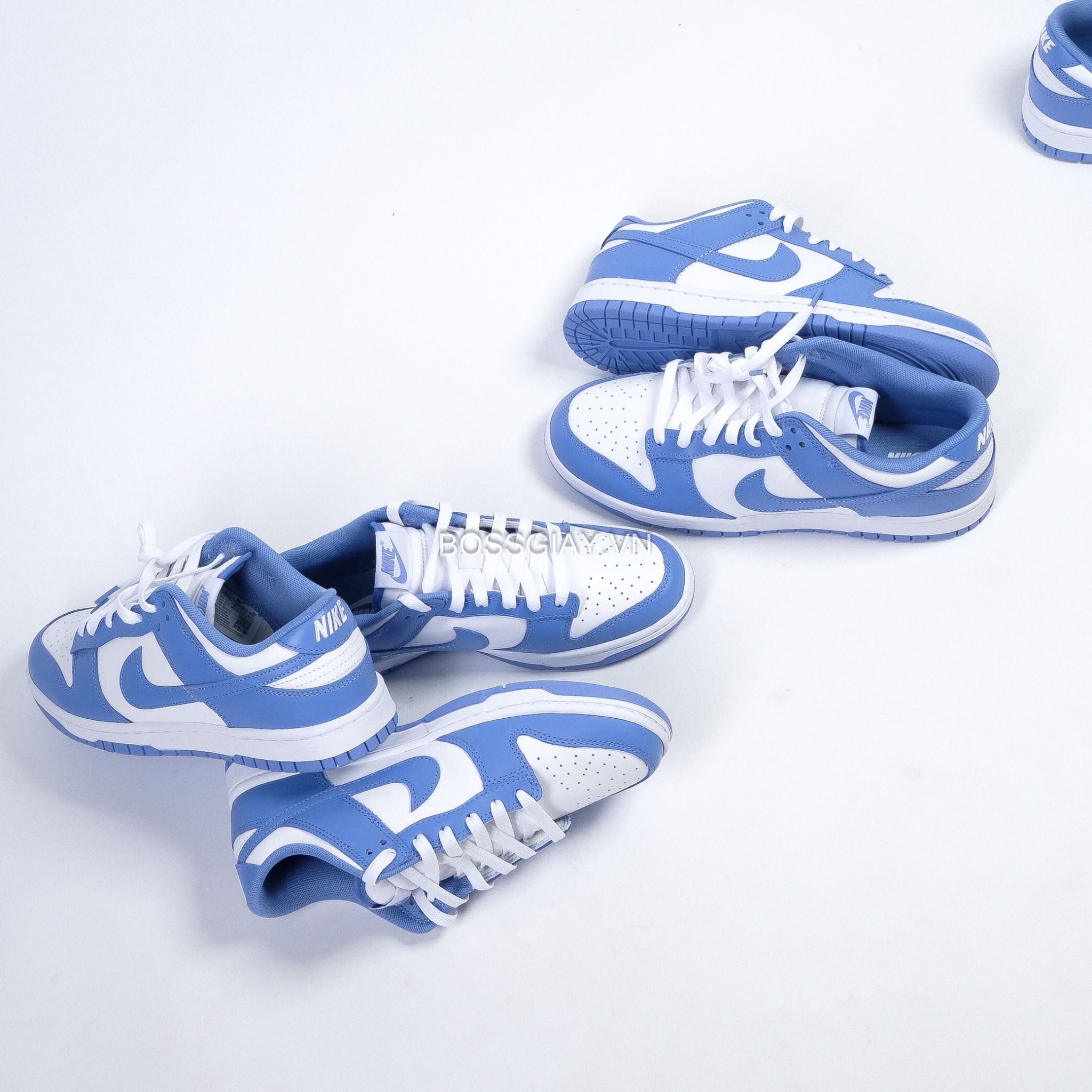  Giày Nike Dunk Low Retro White Polar Blue DV0833-400 