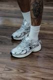  GIÀY Champion Chunky Sneakers Unisex Low-Top Sliver Black U5AFCRU15B1 
