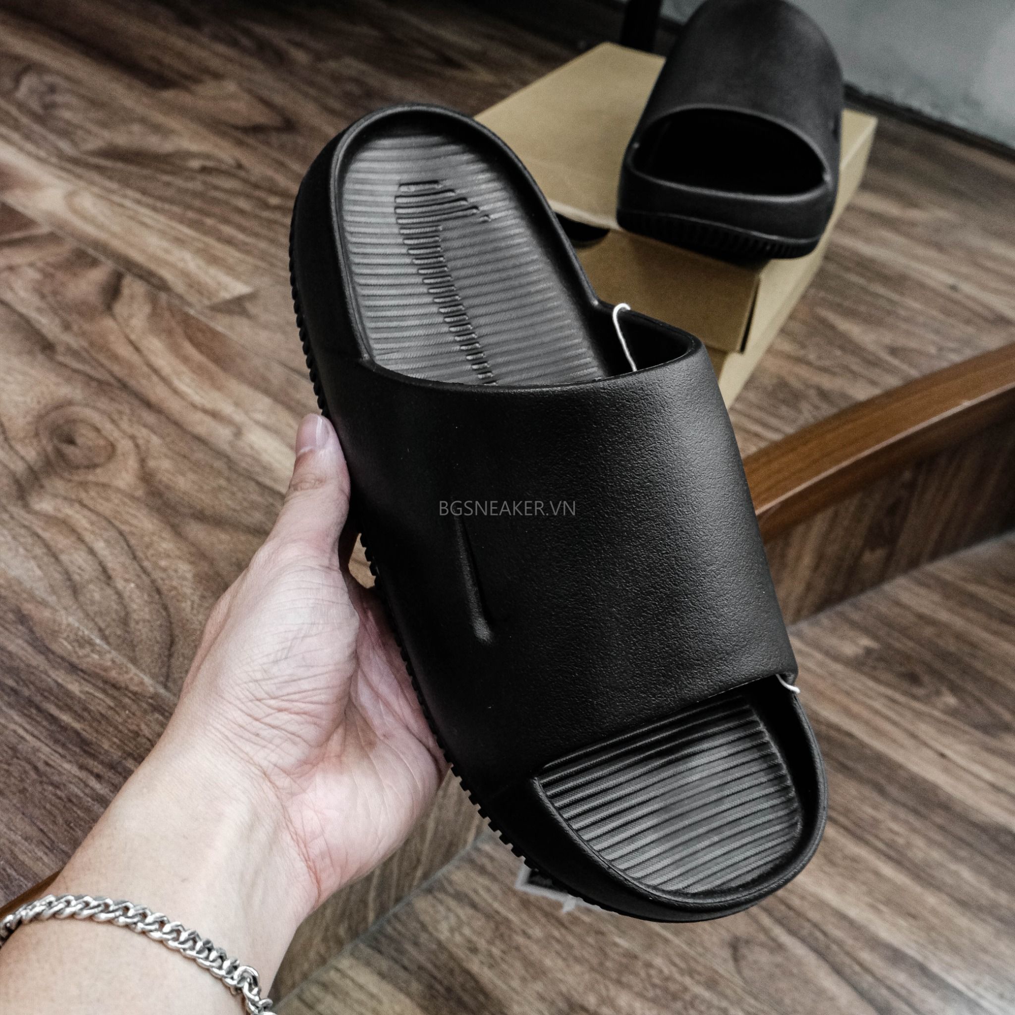  Dép Nike Calm Slide Black FD4116-001 
