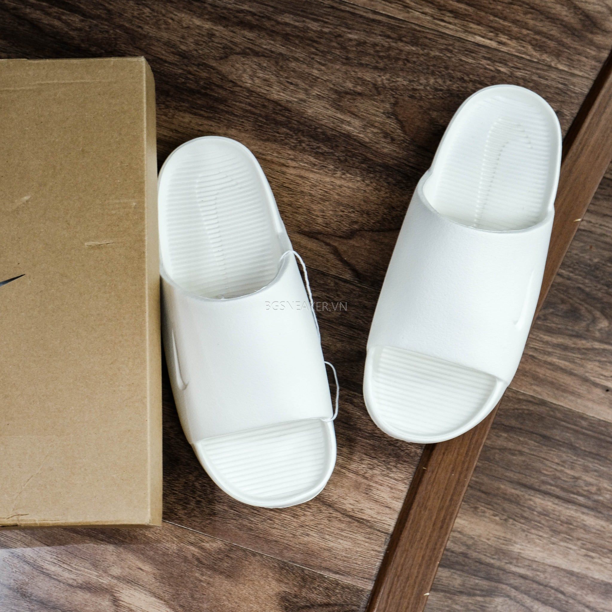  Dép Nike Calm Slide White Sail DX4816-100 