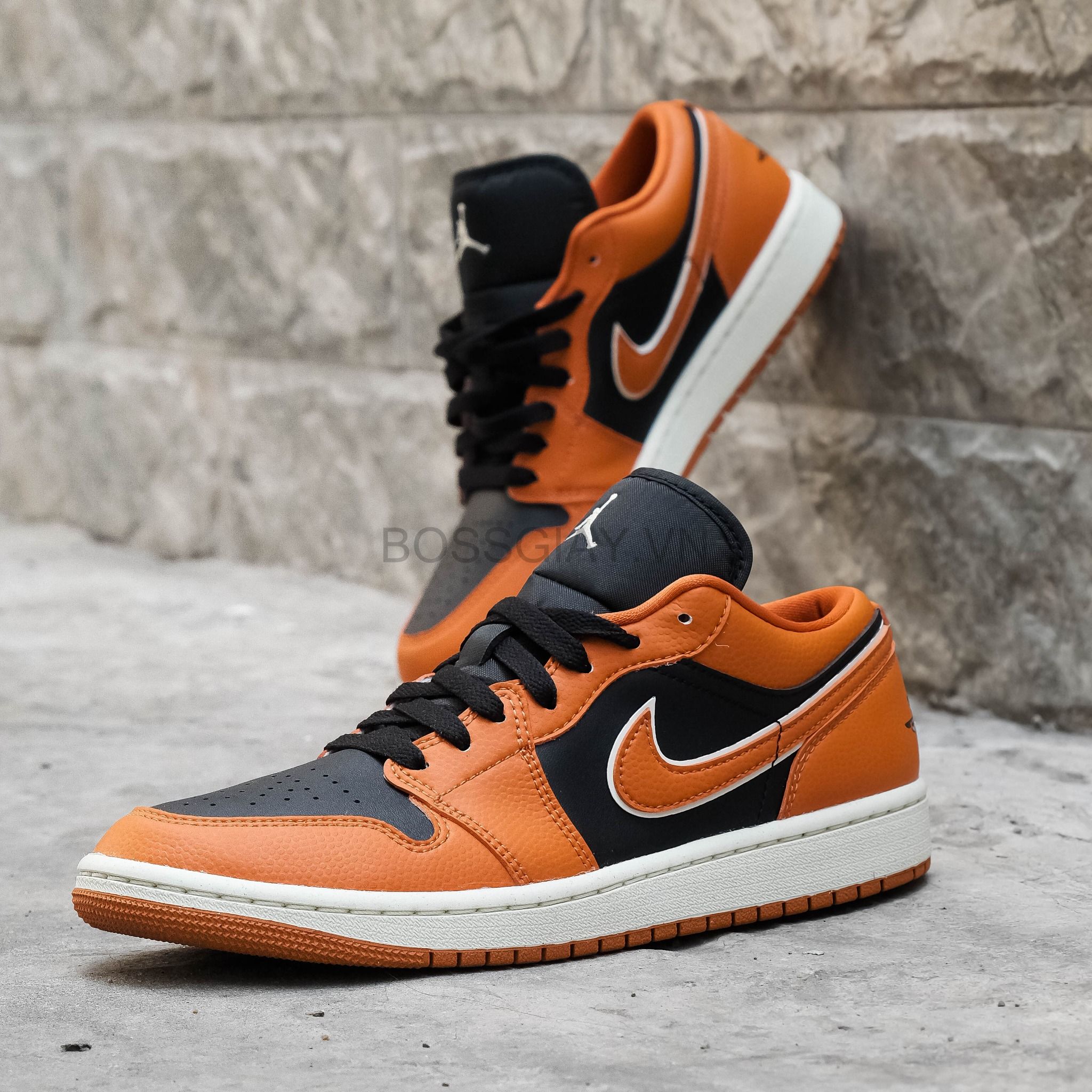  Nike Air Jordan 1 Low Sport Spice Black [ DV1299-800 ] 