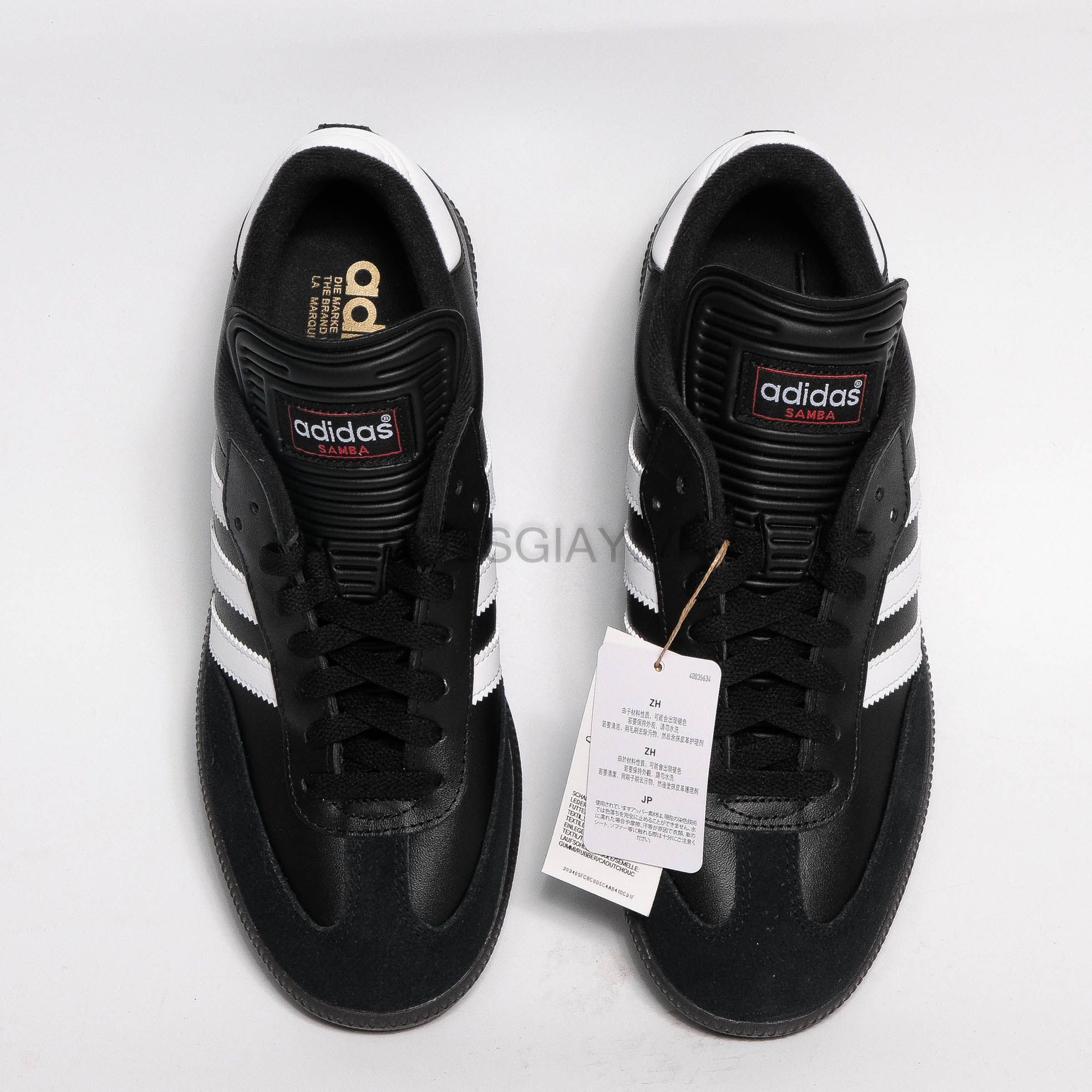  Adidas Samba Classic Black Gum [ 034563 ] 