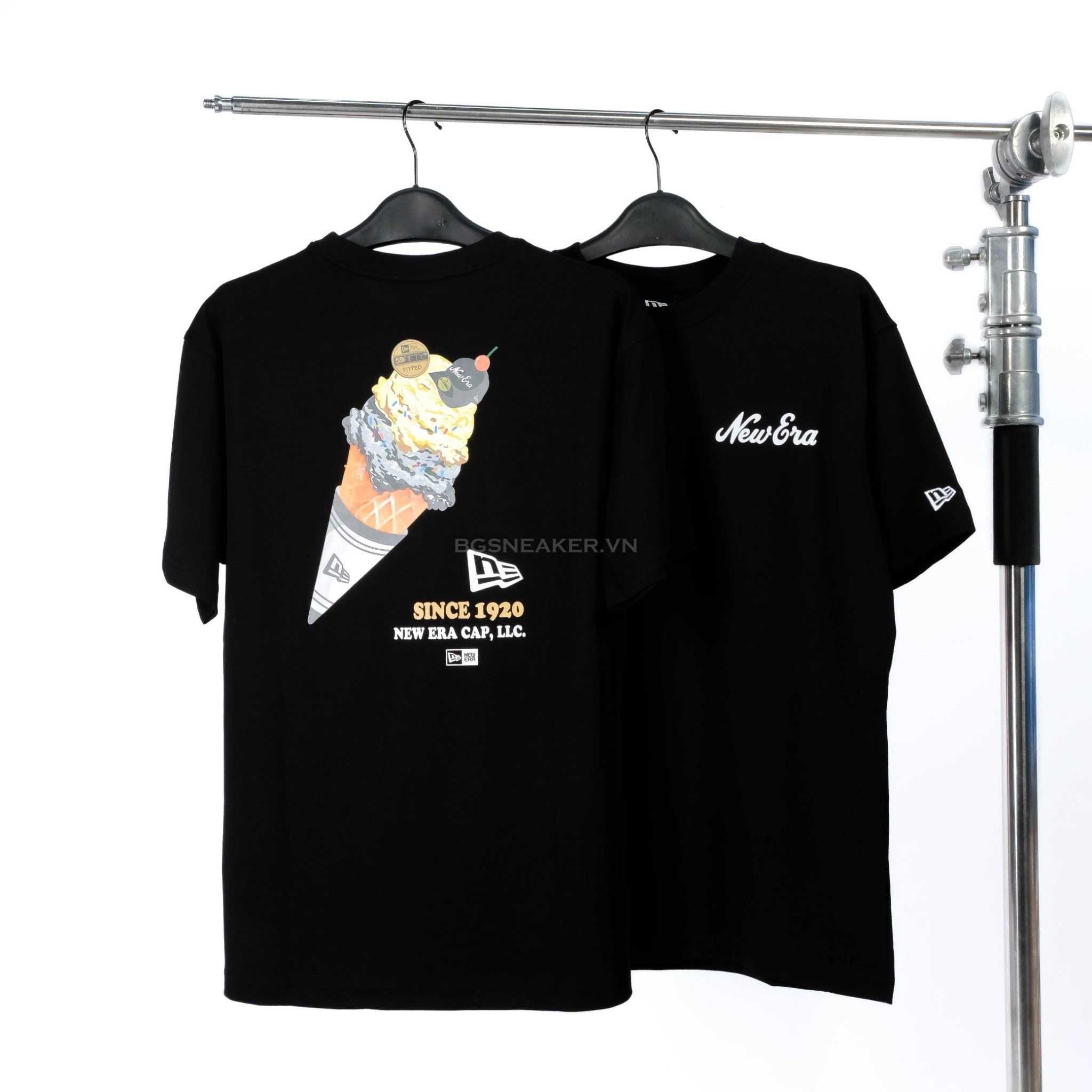  Áo Thun New Era Cream Black 14363715 