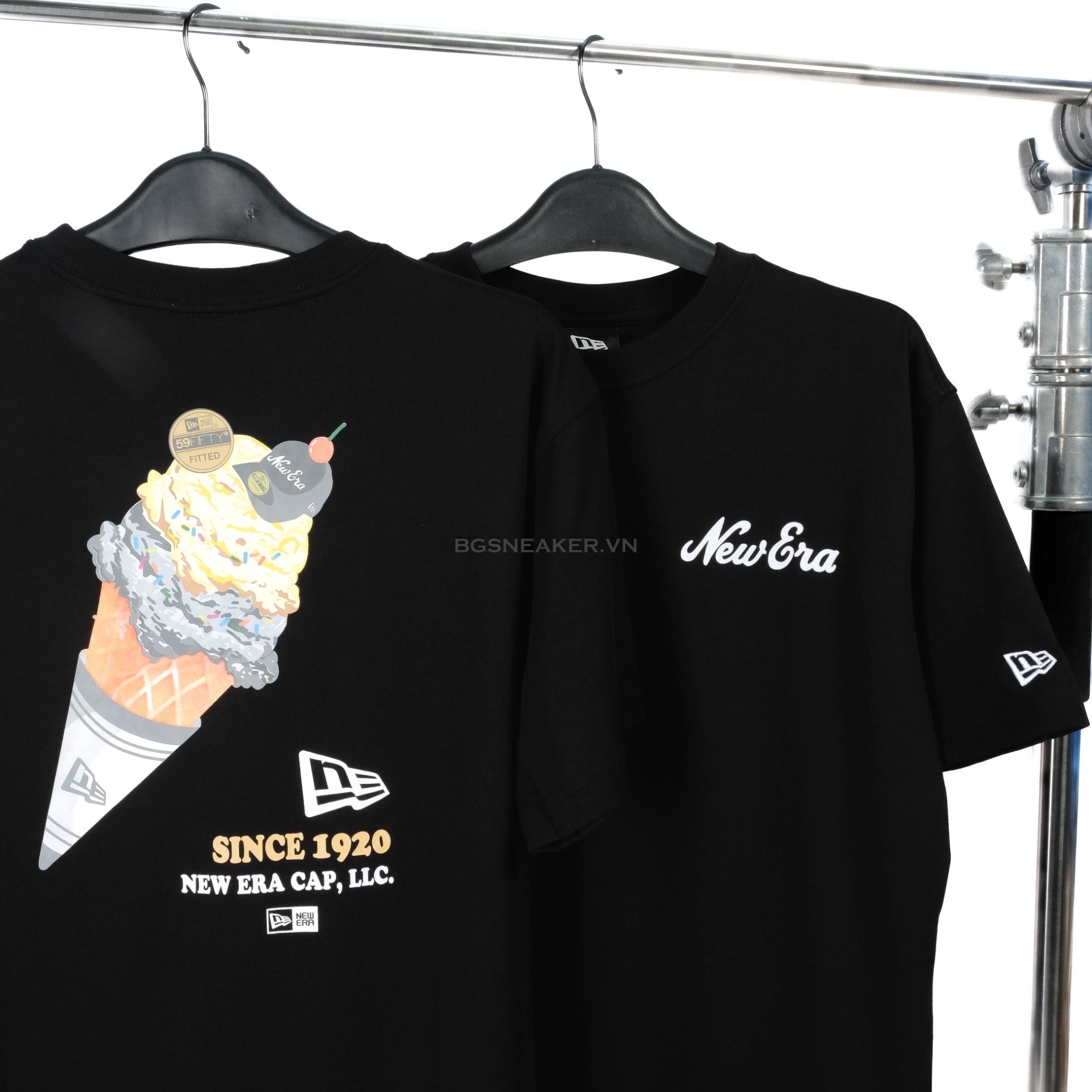  Áo Thun New Era Cream Black 14363715 