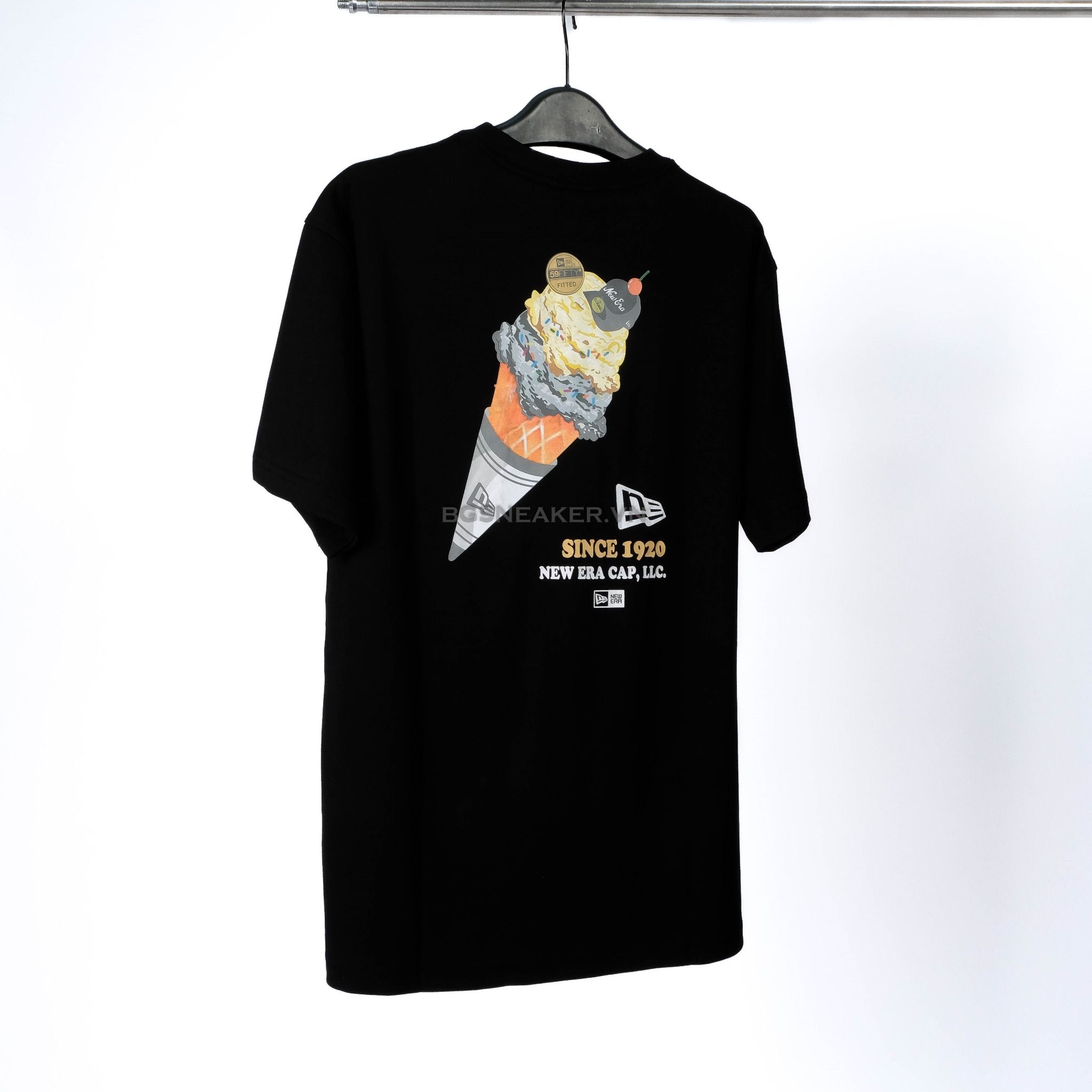  Áo Thun New Era Cream Black 14363715 