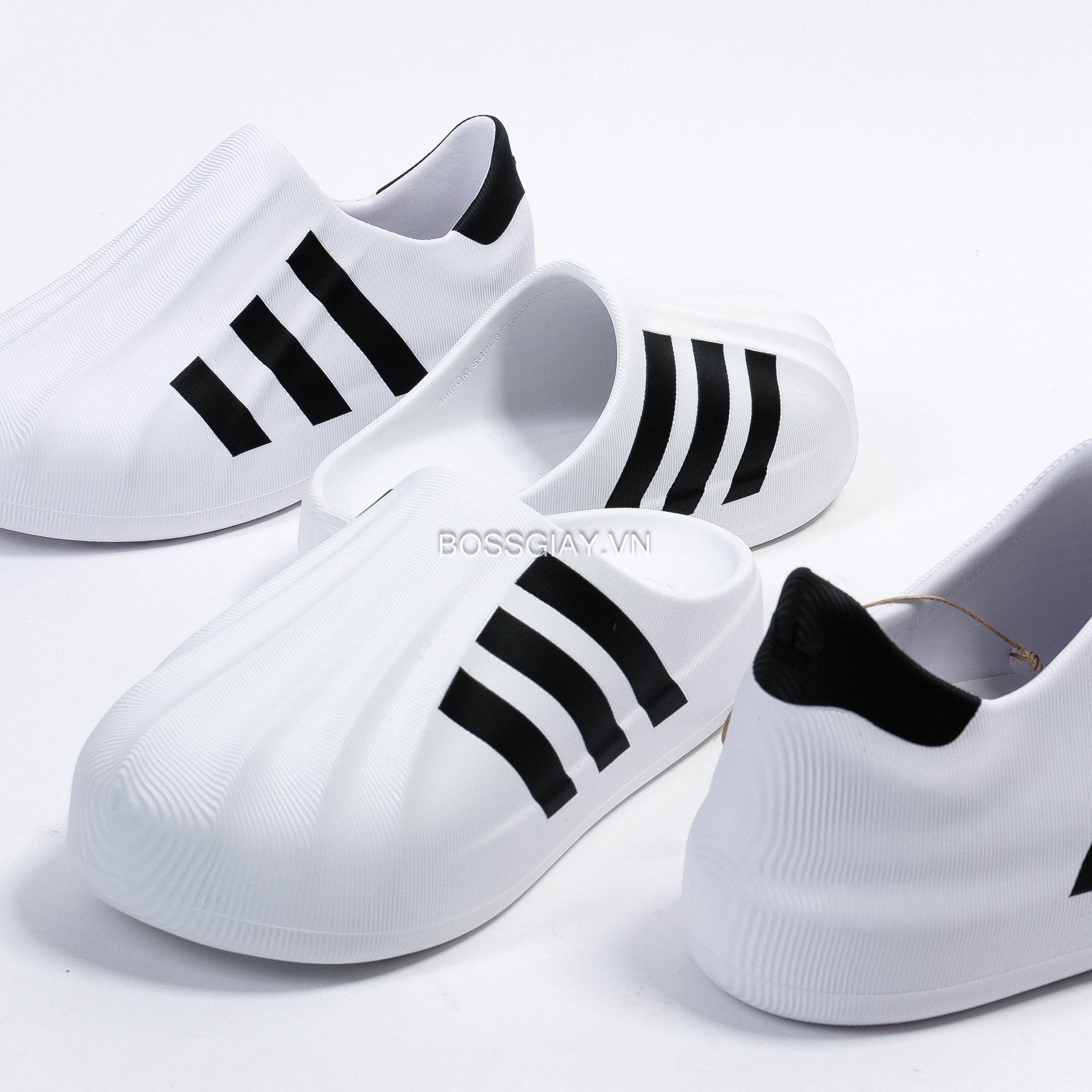  Adidas adiFOM Superstar Mule Black   White IF6184 