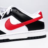  [ FB3354-001 ] Nike Dunk Low Black White Red 