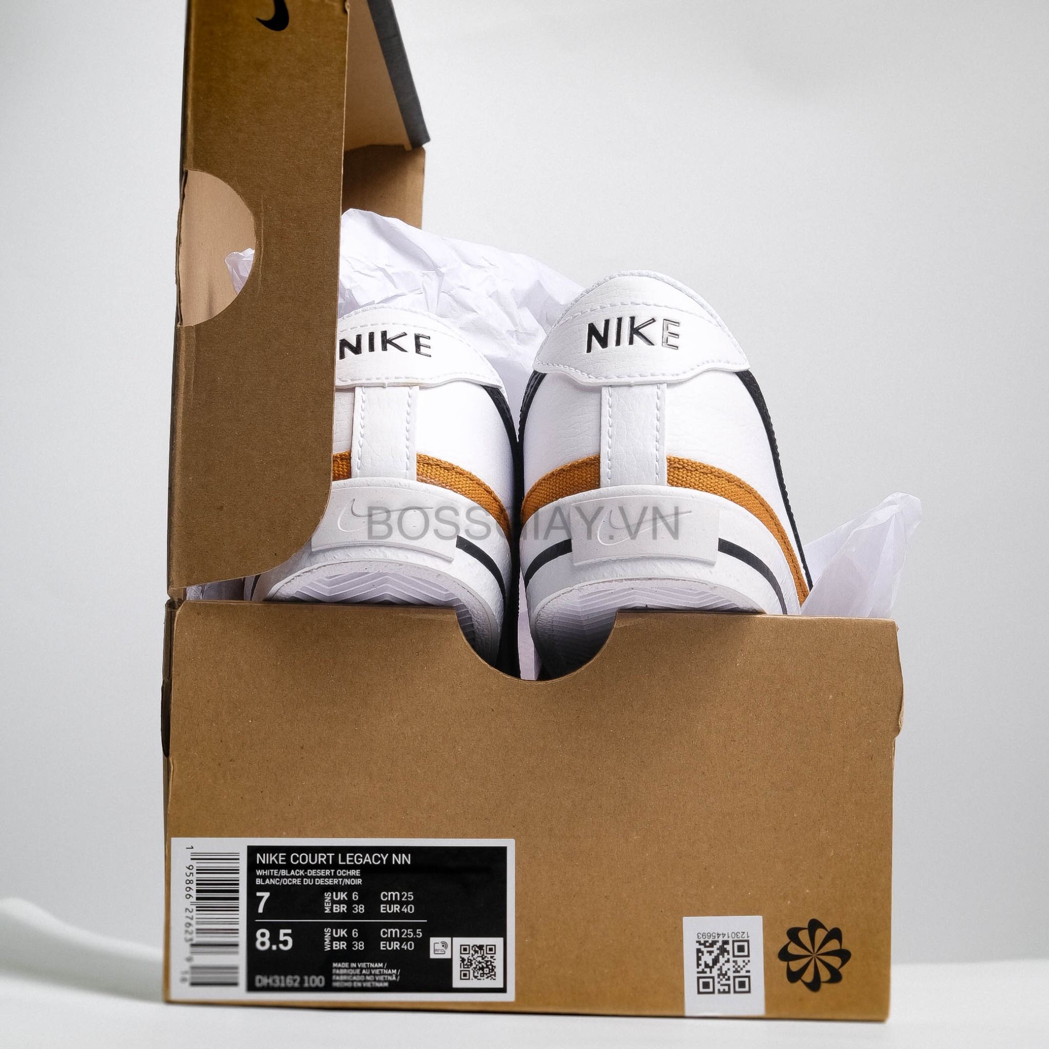 DH3162-100 ] Nike Court Legacy White Desert Ochre Next Nature – BOSS GIÀY