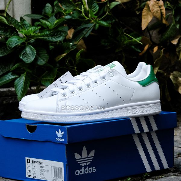  Adidas stan Smith White Green  FX5502 