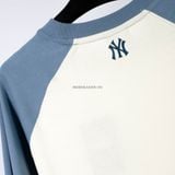  Áo Thun New Era  Yankee Trắng Raglan Blue 14397985 