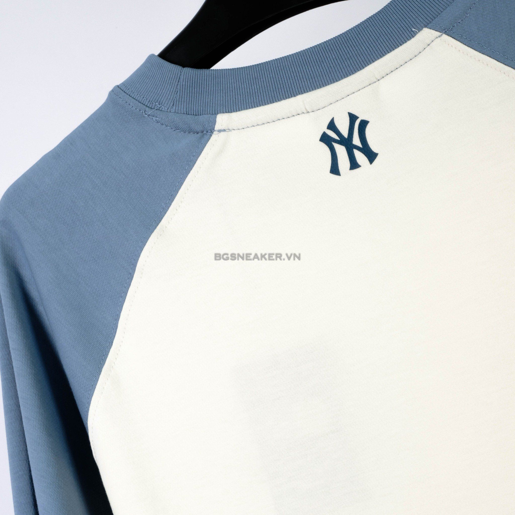  Áo Thun New Era  Yankee Trắng Raglan Blue 14397985 