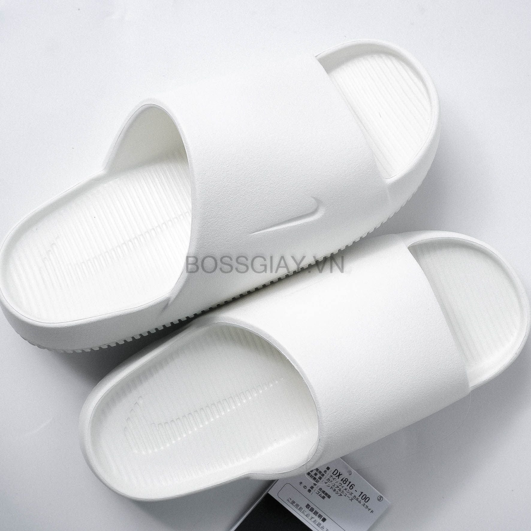  Dép Nike Calm Slide White Sail DX4816-100 