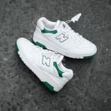  Giày New Balance 550 White Green Cream BB550SWB 