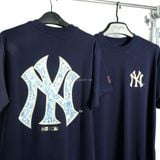  Áo Thun  New Era NY YANKEE Navy  Flower 14385073 