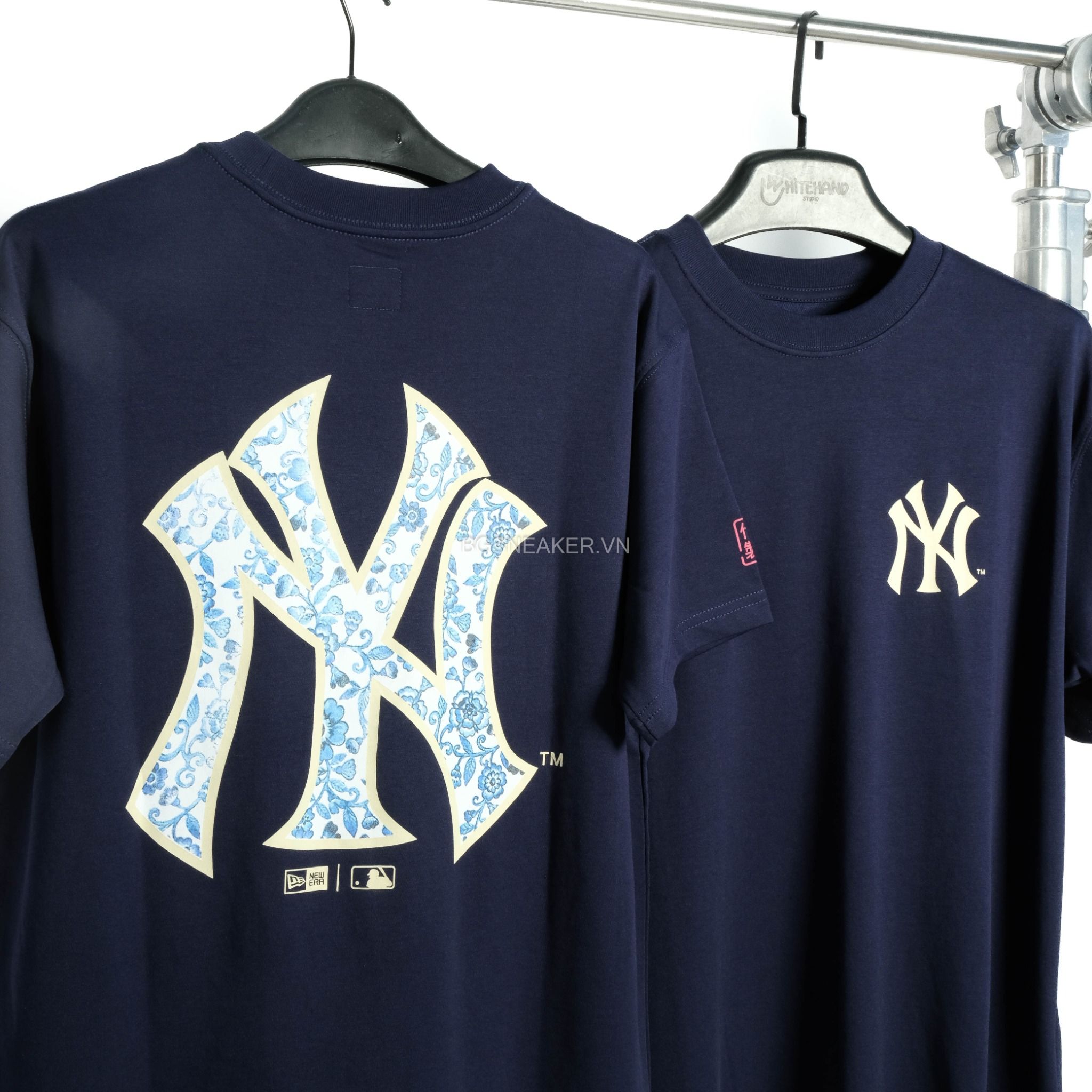  Áo Thun  New Era NY YANKEE Navy  Flower 14385073 