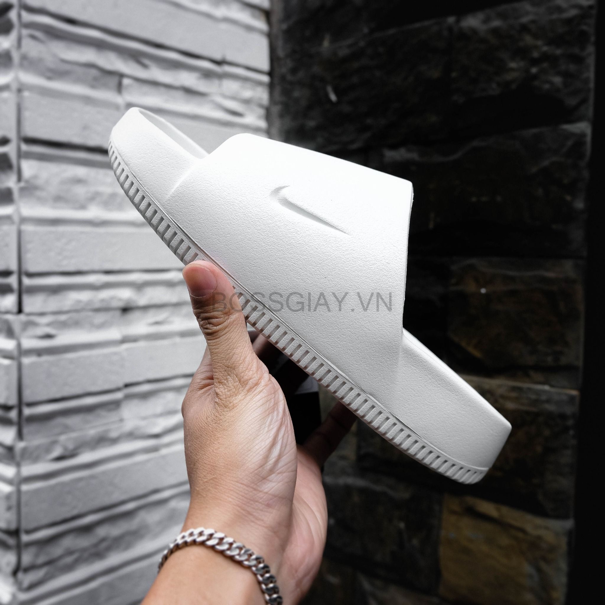  Dép Nike Calm Slide White Sail DX4816-100 