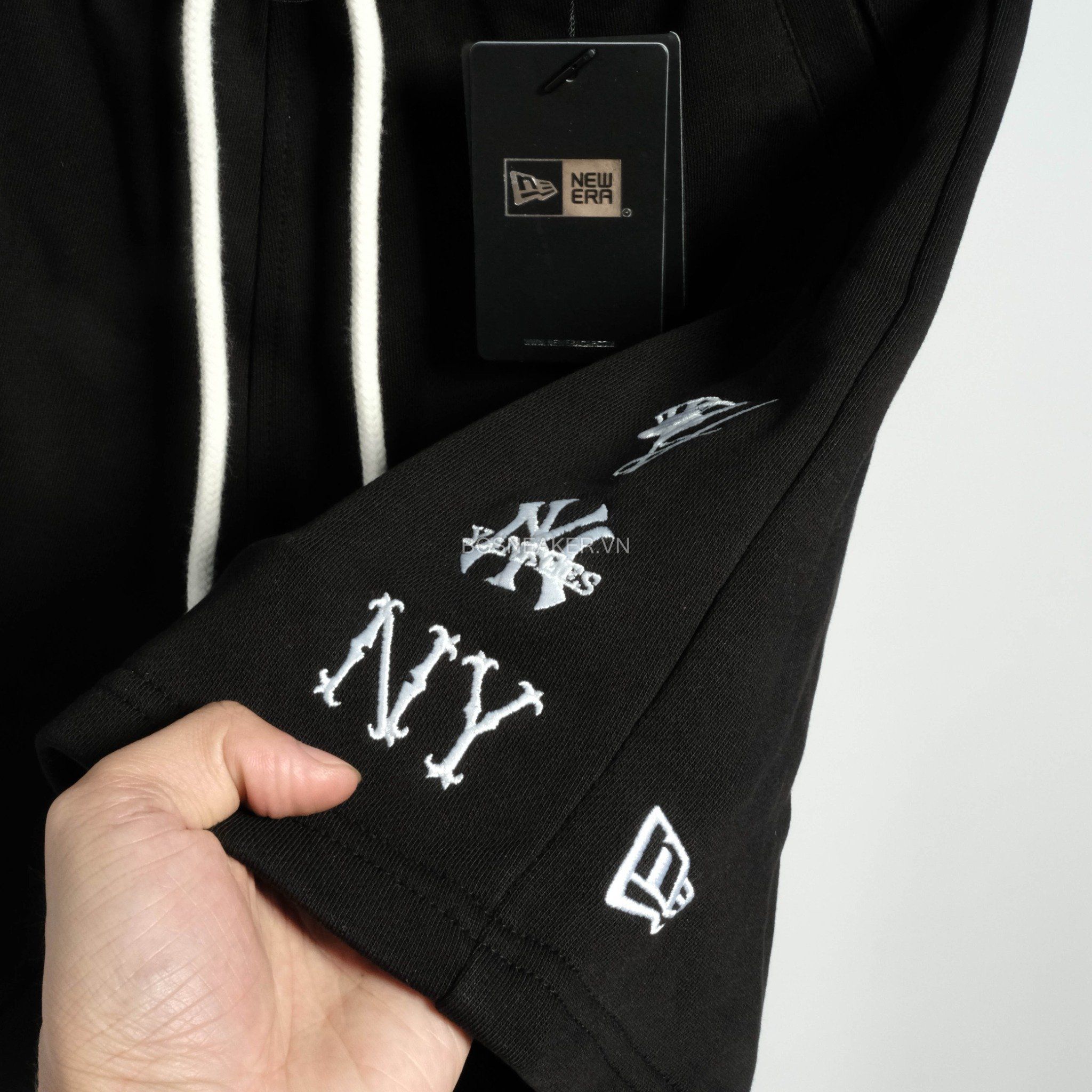  QUẦN SHORT NEW ERA NY BLACK LOGO 13586188 