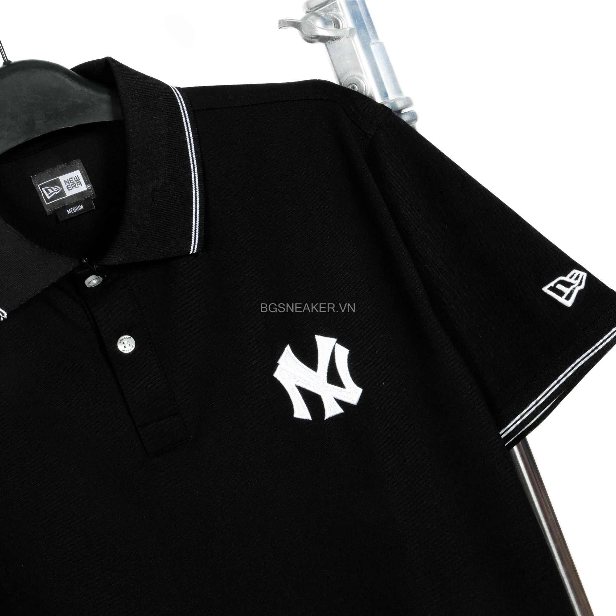  Áo Thun  New Era Polo Yankee  BLACK 14187361 