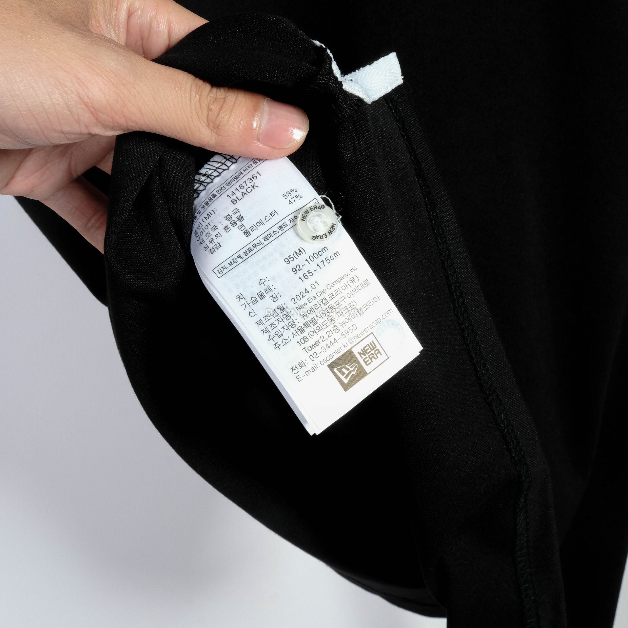  Áo Thun  New Era Polo Yankee  BLACK 14187361 