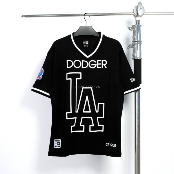 Áo Jersey New Era Dodger LA  Black White 13793829 