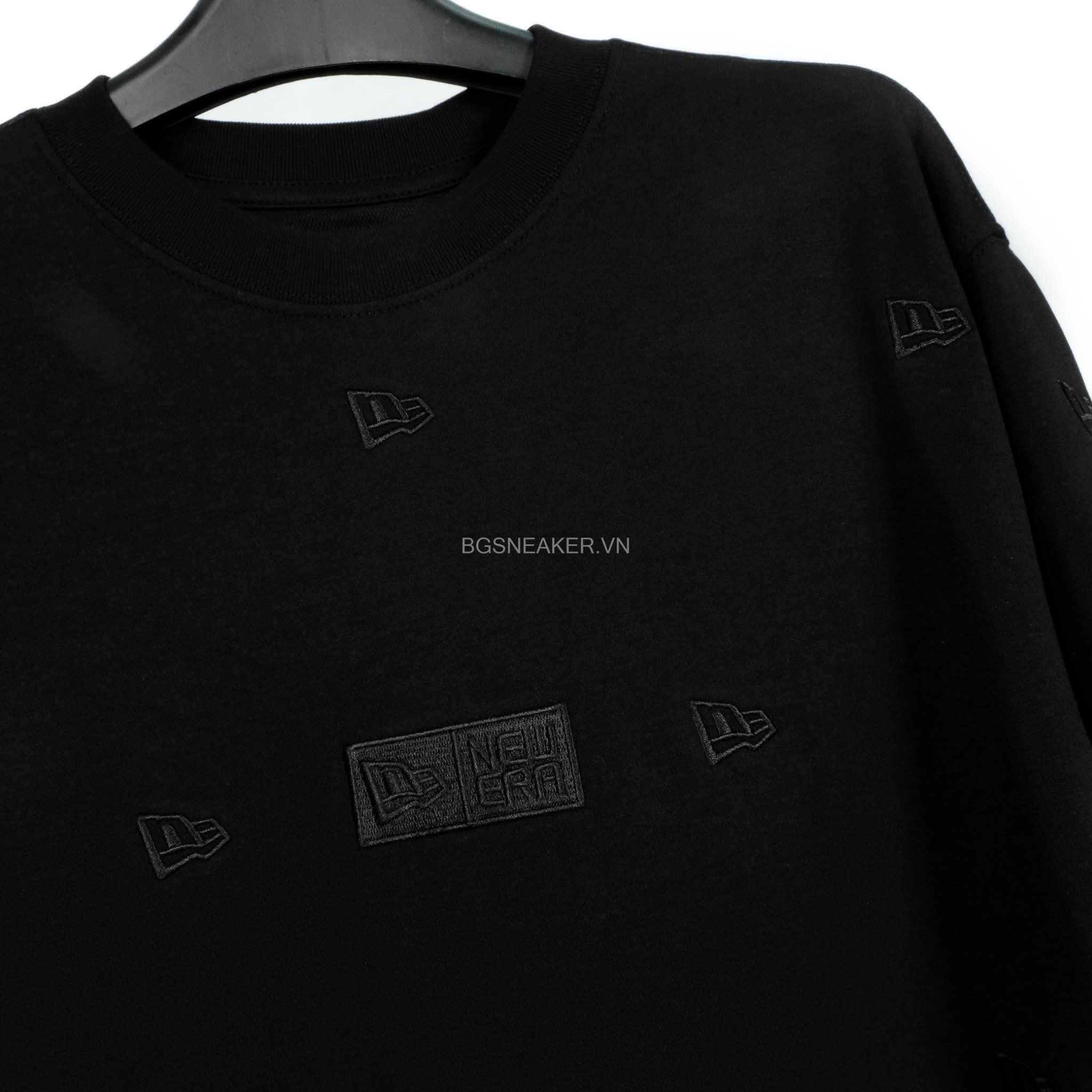  Áo Thun New Era Multi Logo   Triple Black 14387504 