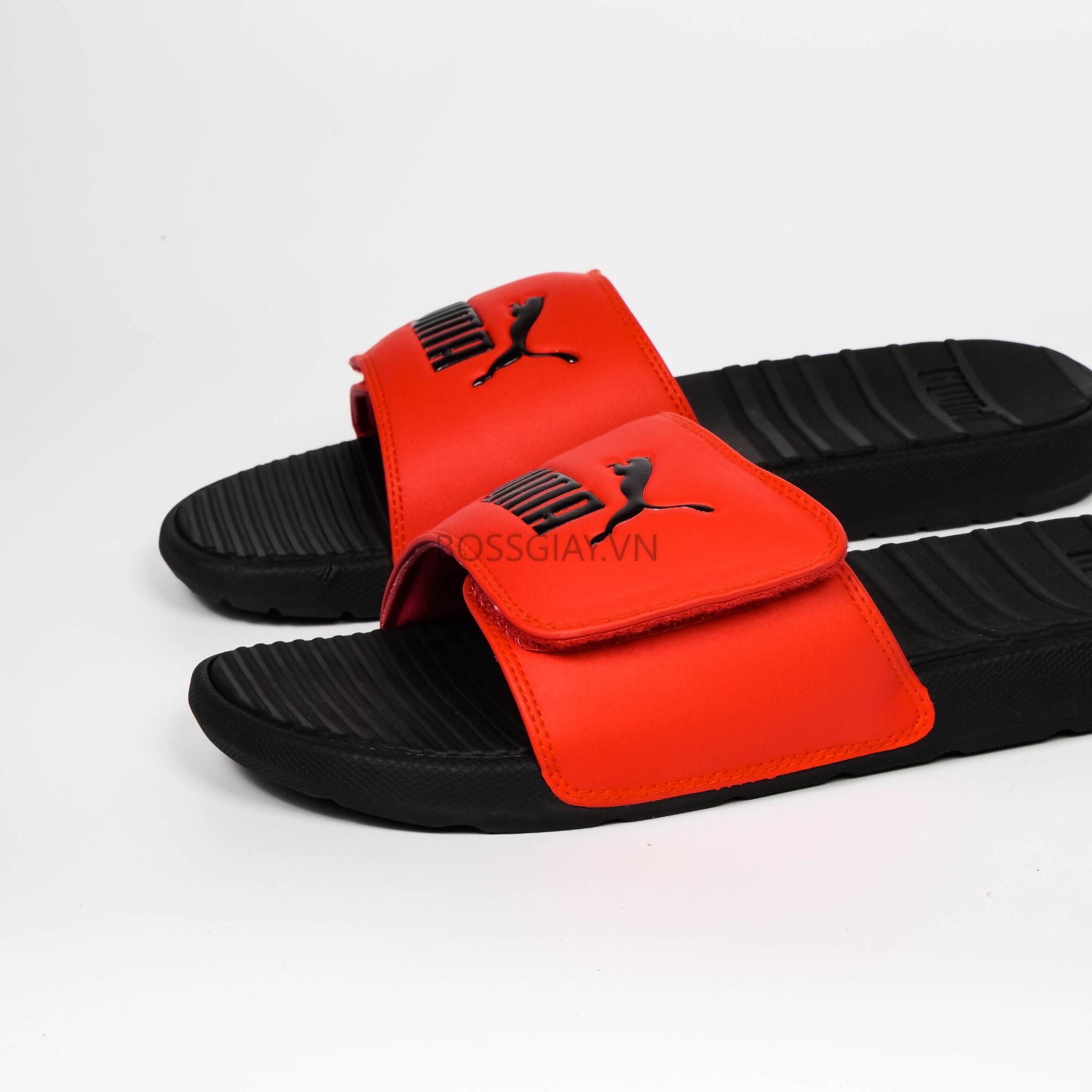  Puma cool cat Slide V slides Red Black 