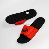  Puma cool cat Slide V slides Red Black 