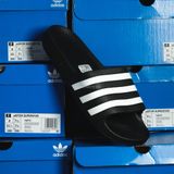  Dép Adidas Adilette Slide Aqua Black White [ F35543 ] 