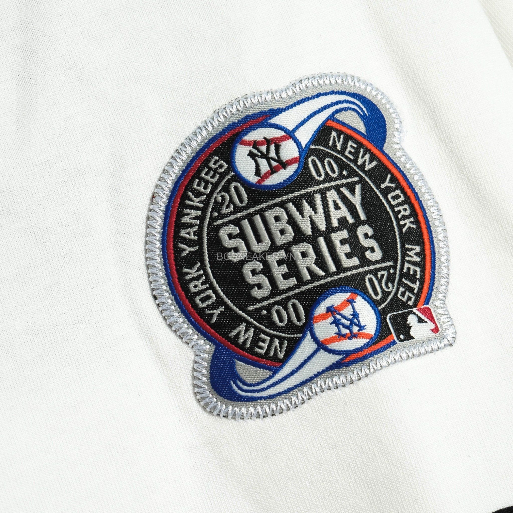  Áo Thun New Era Jersey Subway Series New York Yankees Big Logo White  13505021 