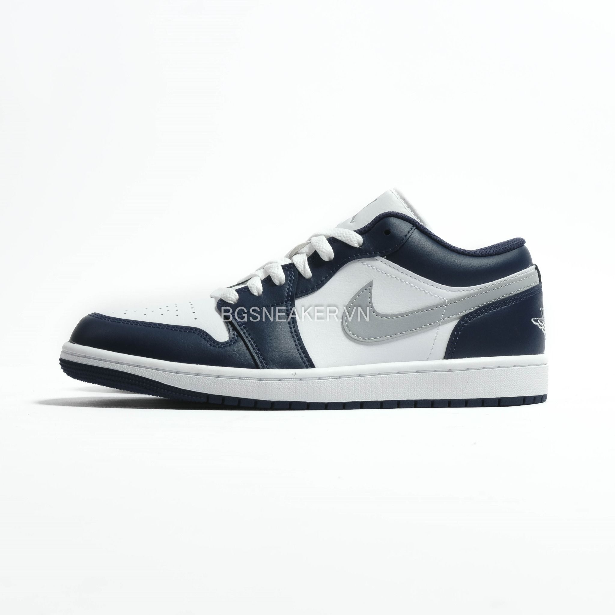  Giày Nike Air Jordan 1 Low Midnight Navy 553558-141 - 553560 141 