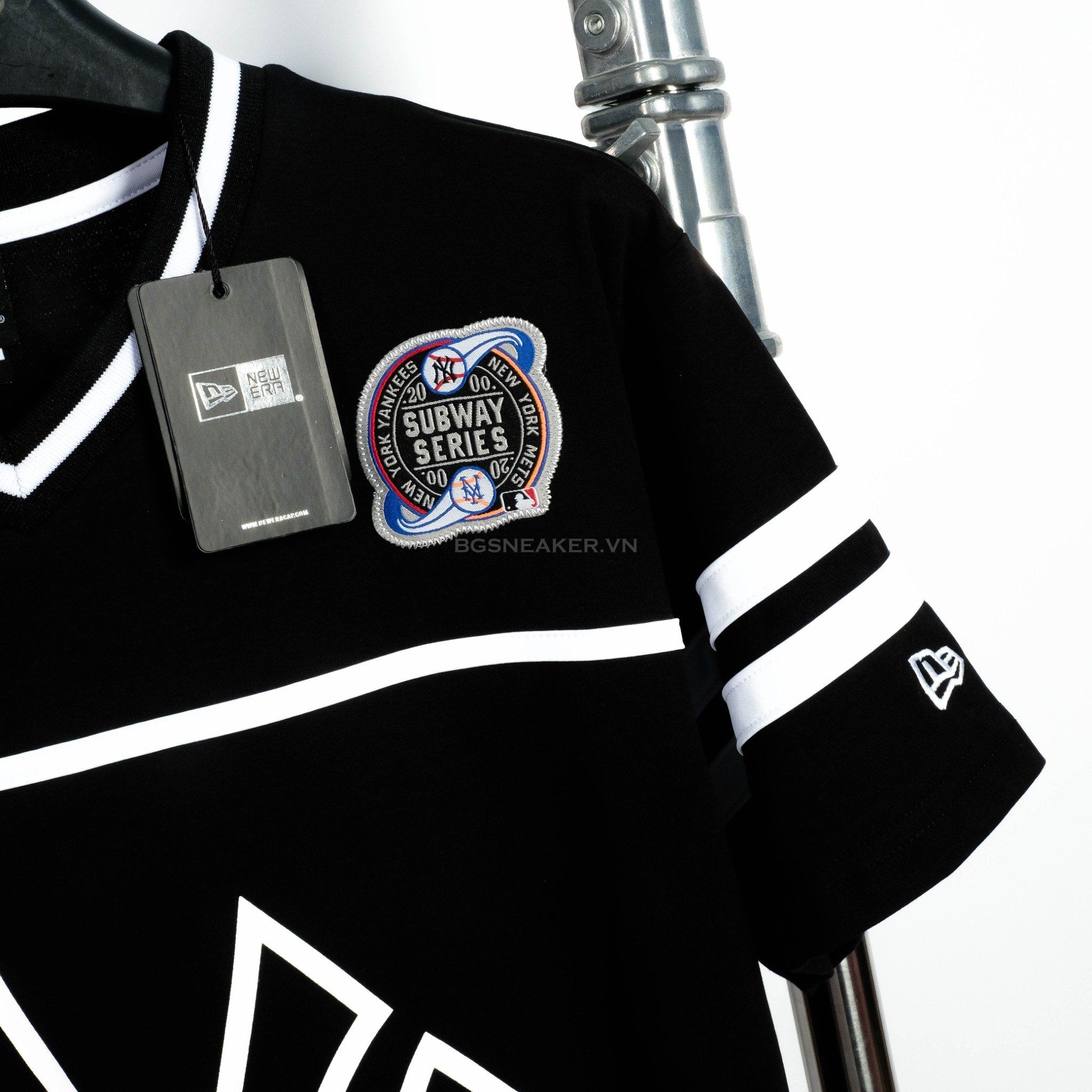  Áo Thun New Era Jersey  New York Yankees Big Logo BLACK 13505021 