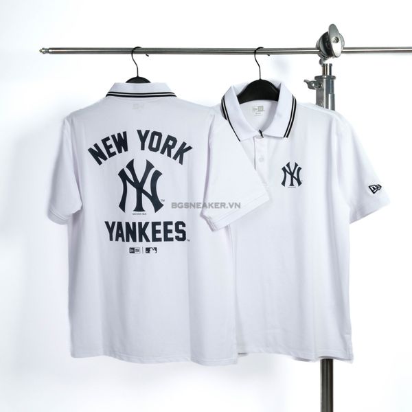  Áo Thun Polo New Era Yankee   White 13516807 