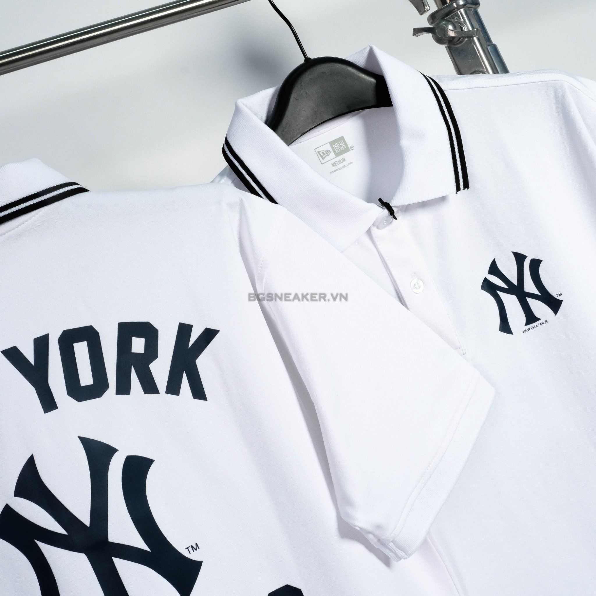  Áo Thun Polo New Era Yankee   White 13516807 