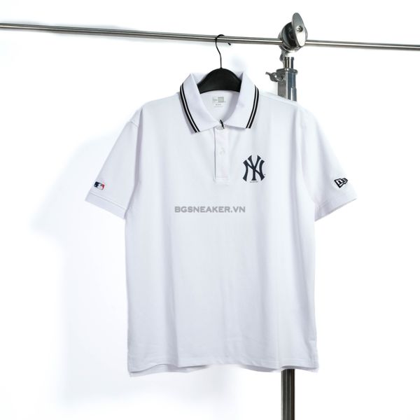  Áo Thun Polo New Era Yankee   White 13516807 