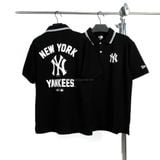  Áo Thun Polo New Era Yankee  Black White 13516808 