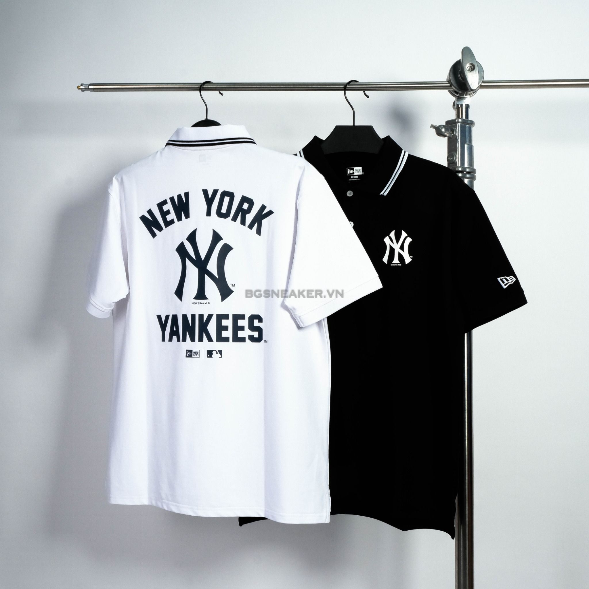  Áo Thun Polo New Era Yankee   White 13516807 
