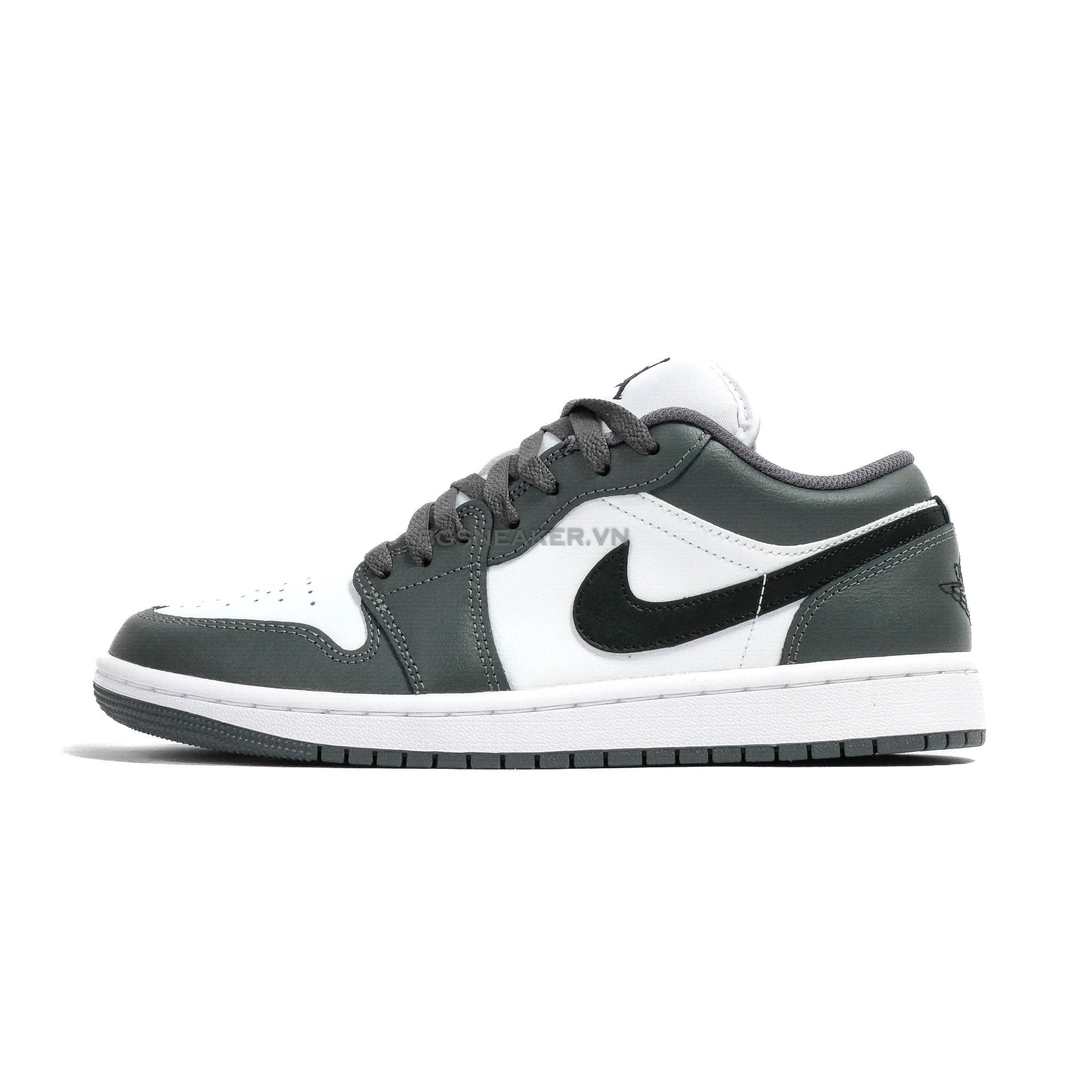  Giày Nike Air Jordan 1 Low GS Iron Grey [ 553560 152 ] 