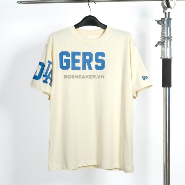  Áo Thun New Era LA Dodger  Cream Blue 13544568 