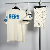  Áo Thun New Era LA Dodger  Cream Blue 13544568 