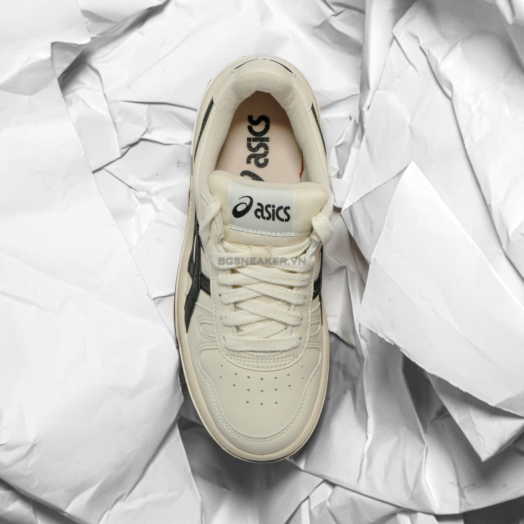  Giày Asics Court MZ Cream Black Gum  1203A127-750 