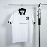  Áo Polo New Era NY Black White  13533346 