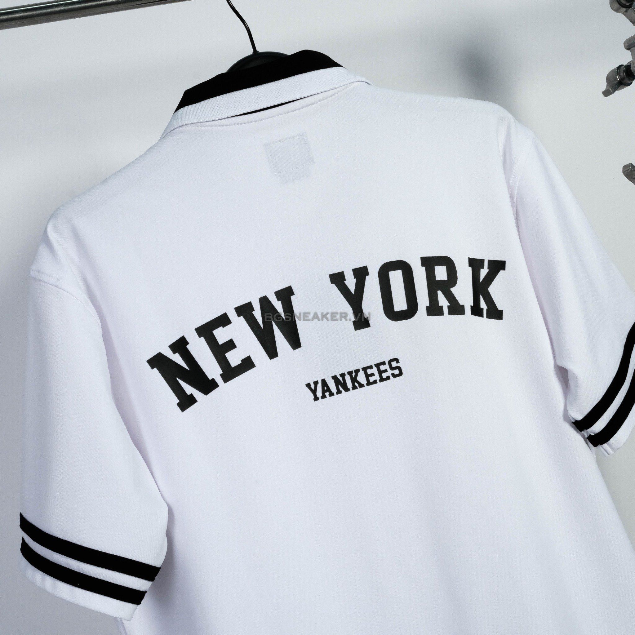  Áo Polo New Era NY Black White  13533346 