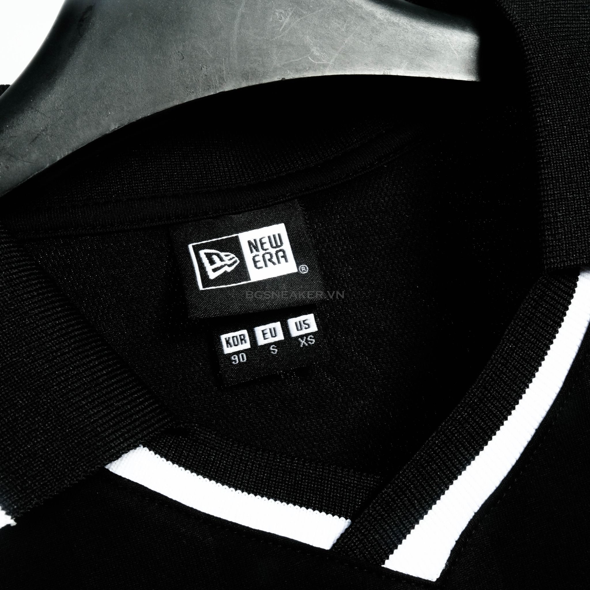  Áo Thun Jersey Polo New Era Yankees Black White  18273829 
