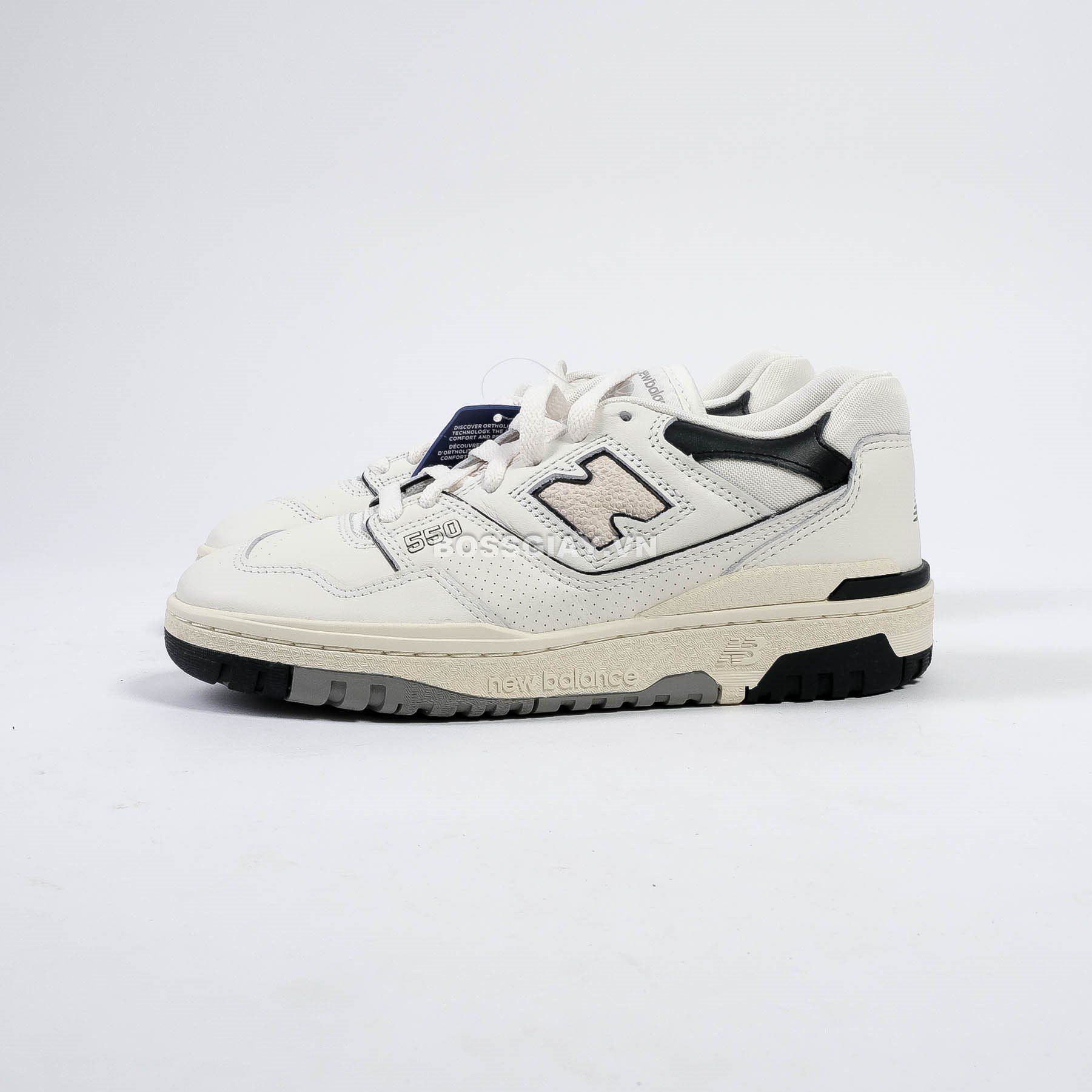  New Balance 550 Cream Black   BB550LWT 