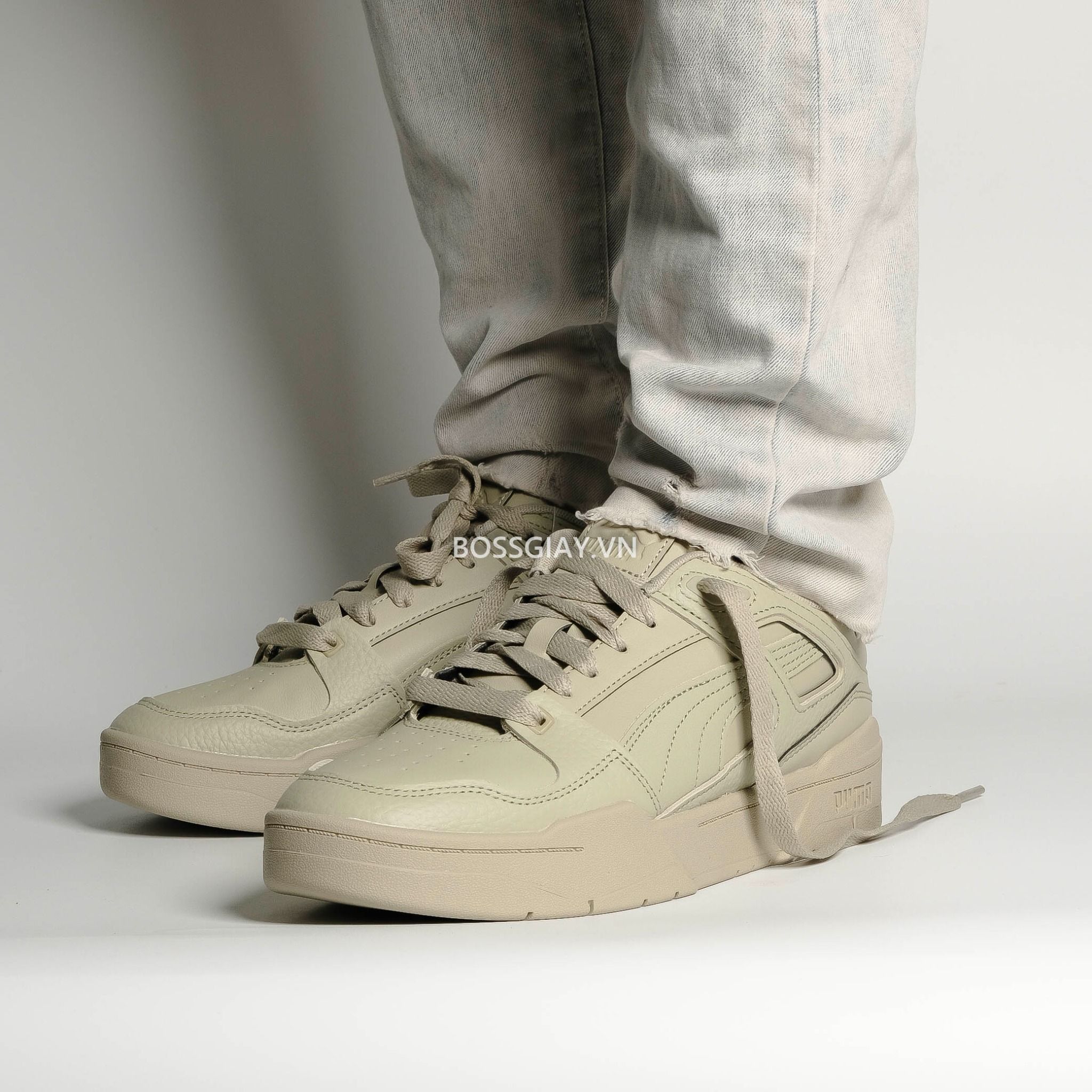  PUMA Slipstream Leather  Cream [ 387544 05 ] 